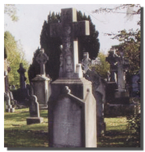 Могила В.Печерина на Гласневинском кладбище Дублина