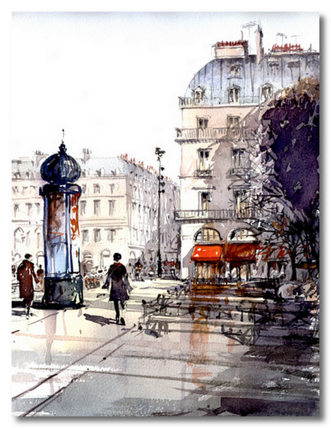 Улицы Парижа 
