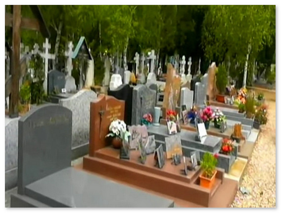 Русская часть кладбища